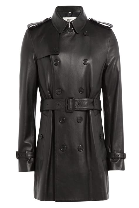 trench modello burberry|burberry leather trench coat.